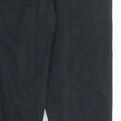Topshop Womens Black Cotton Skinny Jeans Size 28 in L32 in Regular Zip