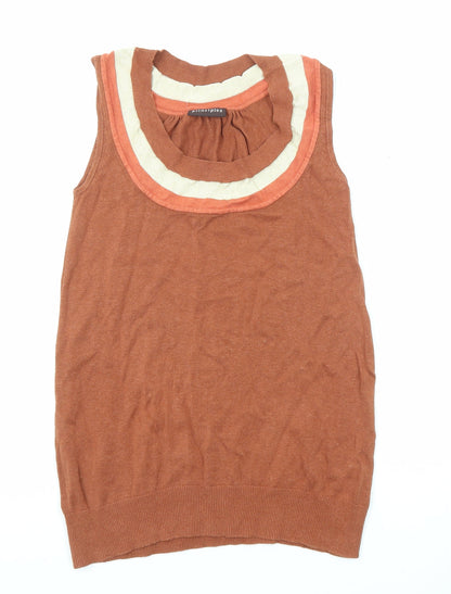 Womens UK Size 12 Principles Brown Pullover Jumper