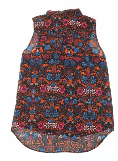 Womens UK Size 6 H&M Multicoloured Basic Tank
