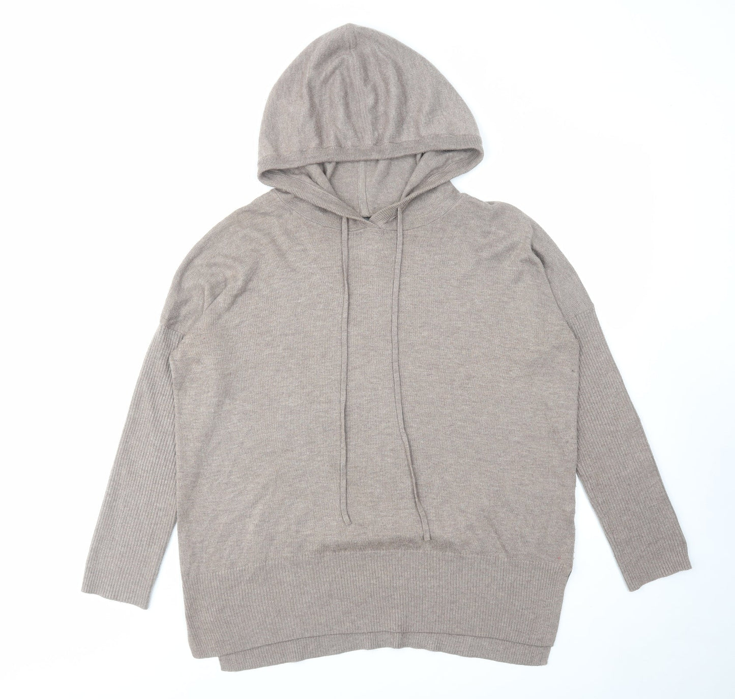 Gap Womens Brown Acrylic Pullover Hoodie Size M Pullover