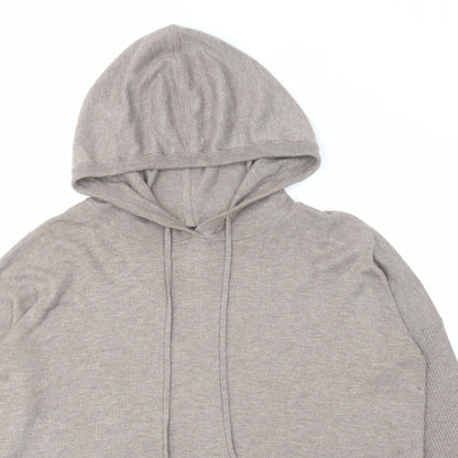 Gap Womens Brown Acrylic Pullover Hoodie Size M Pullover