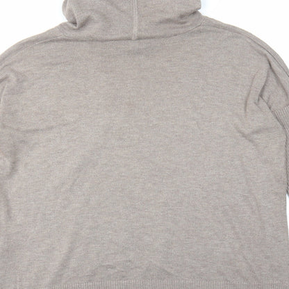 Gap Womens Brown Acrylic Pullover Hoodie Size M Pullover