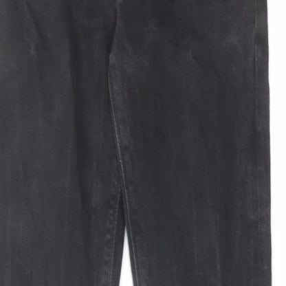 Noak Mens Black Cotton Skinny Jeans Size 28 in L32 in Regular Zip