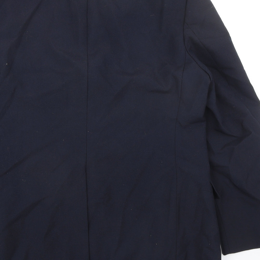 Mens UK Size 44 St Michael Regular Blue Suit Jacket