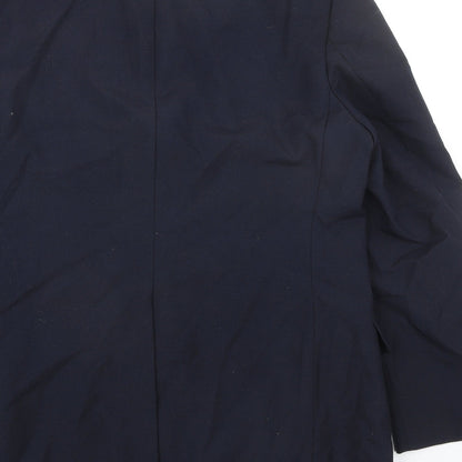 Mens UK Size 44 St Michael Regular Blue Suit Jacket