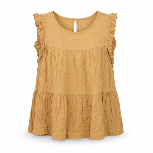 Womens UK Size M American Eagle Outfitters Beige Basic Tank