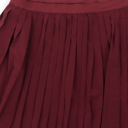 H&M Womens Red Polyester Pettiskirt Skirt Size 10