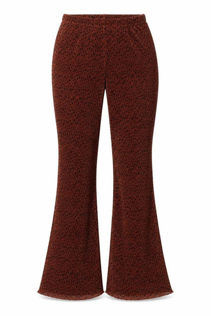 Womens UK Size 8 Topshop Regular Fit  Brown Trousers
