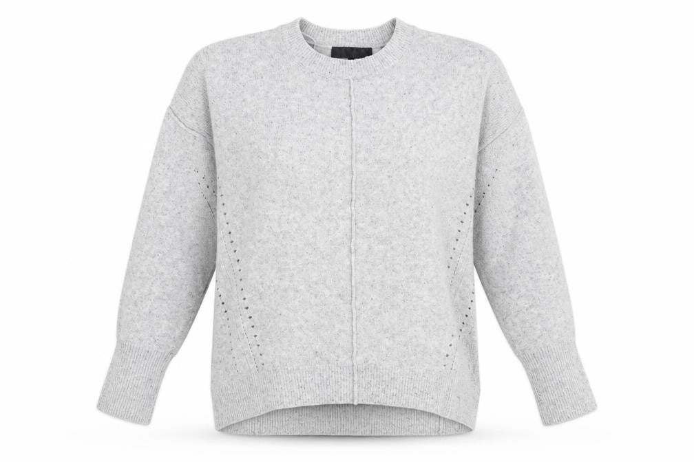 Womens UK Size 10 Topshop Grey Pullover Jumper
