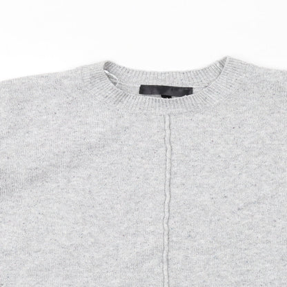 Womens UK Size 10 Topshop Grey Pullover Jumper