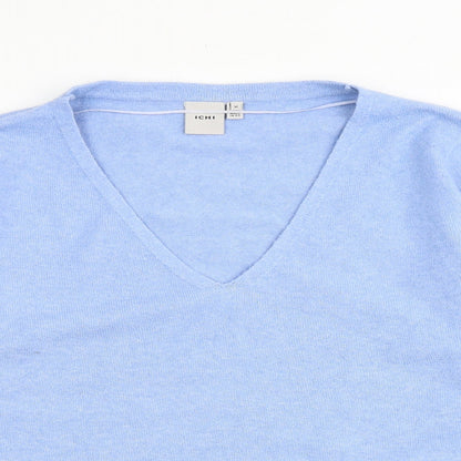 Womens UK Size M ICHI Blue Pullover Jumper