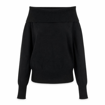 Womens UK Size 8 Oasis Black Pullover Jumper