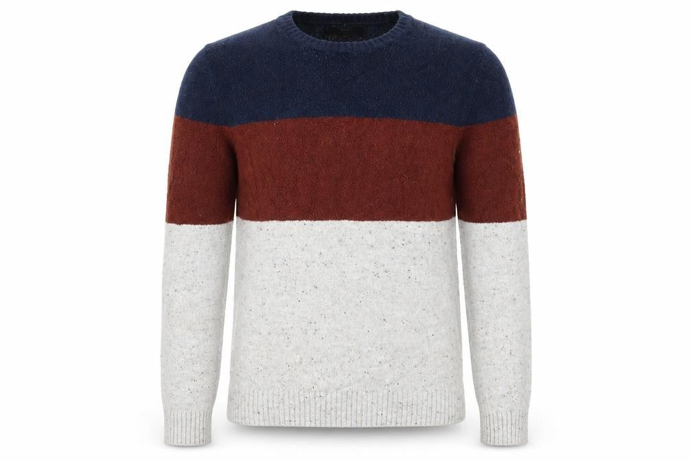 Mens UK Size S Marks and Spencer Multicoloured Pullover Jumper