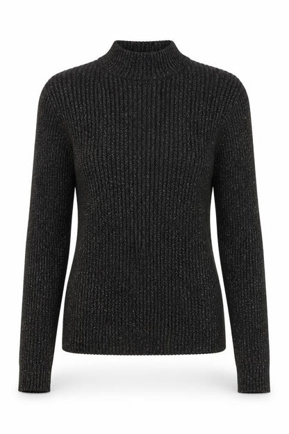 Womens UK Size L Glamorous Black Pullover Jumper
