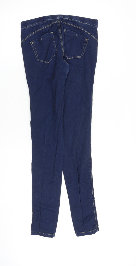 Denim & Co. Womens Blue Cotton Jegging Jeans Size 6 L31 in Regular