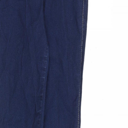 Denim & Co. Womens Blue Cotton Jegging Jeans Size 6 L31 in Regular