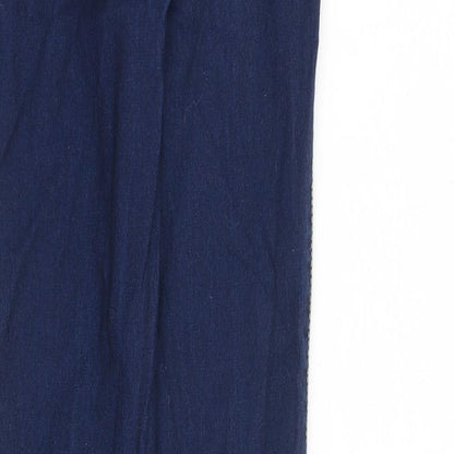 Denim & Co. Womens Blue Cotton Jegging Jeans Size 6 L31 in Regular