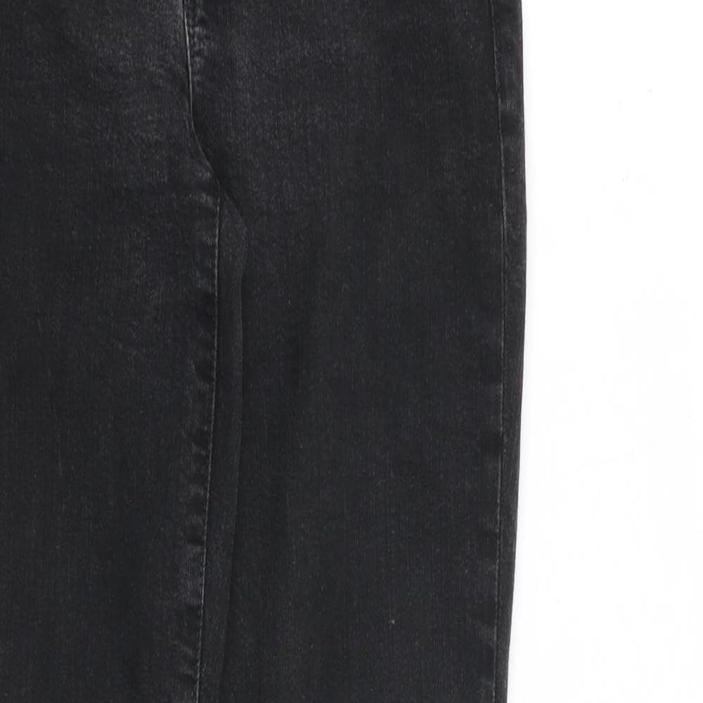 Gap Womens Grey Cotton Skinny Jeans Size 27 in L34 in Slim Zip