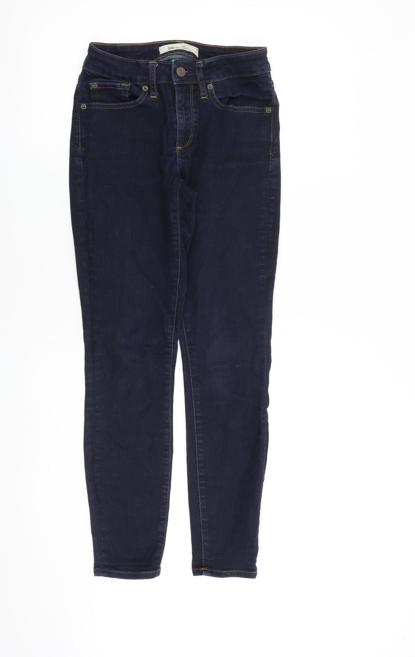 Womens UK Size 26 in Gap Slim Fit Skinny Blue Jeans
