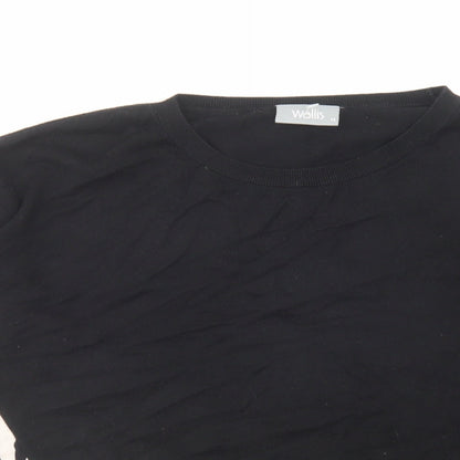 Womens UK Size M Wallis Black Pullover Jumper