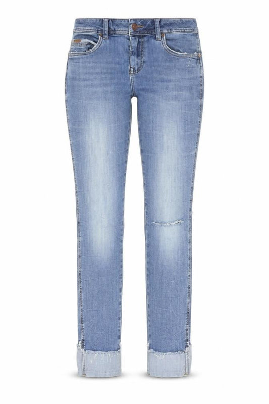 Red Button Womens Blue Cotton Skinny Jeans Size 10 L29 in Regular Zip