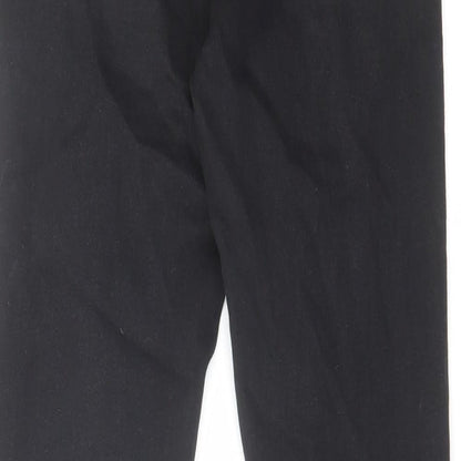 Missguided Womens Black Cotton Skinny Jeans Size 6 L27 in Regular Zip