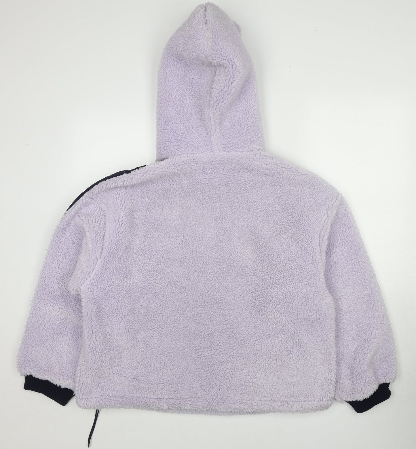 Bershka Womens Purple Polyester Pullover Hoodie Size M Pullover - Teddy Bear Style