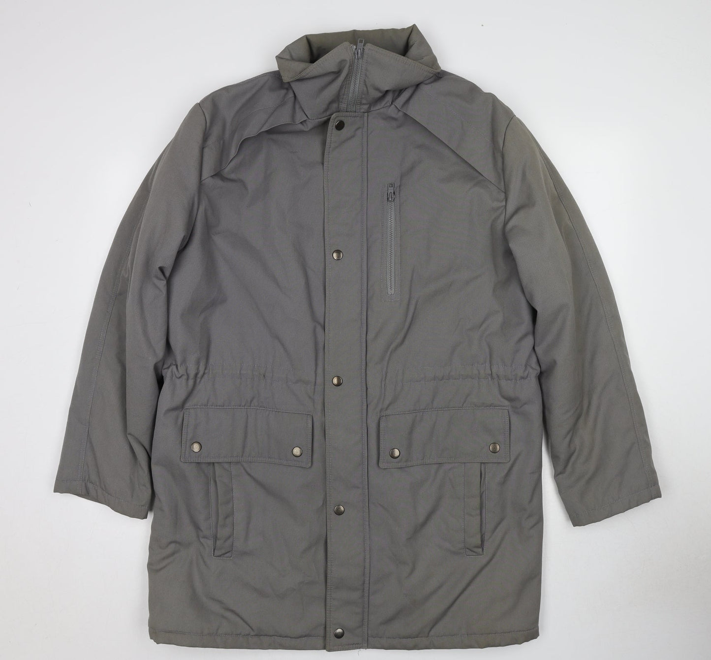 Mens UK Size M Canada Grey Parka Coat