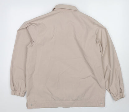Classics Womens Beige Jacket Size 16 Snap