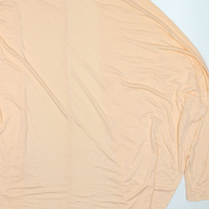 B.You Womens Beige V-Neck Viscose Cardigan Jumper Size 20