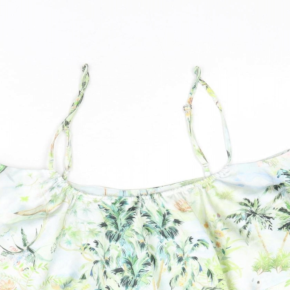 Womens UK Size 8 H&M Multicoloured Camisole Tank