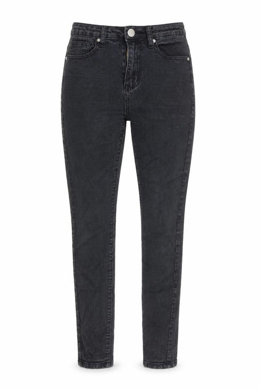 Womens UK Size 6 Boohoo Regular Fit Skinny Grey Jeans