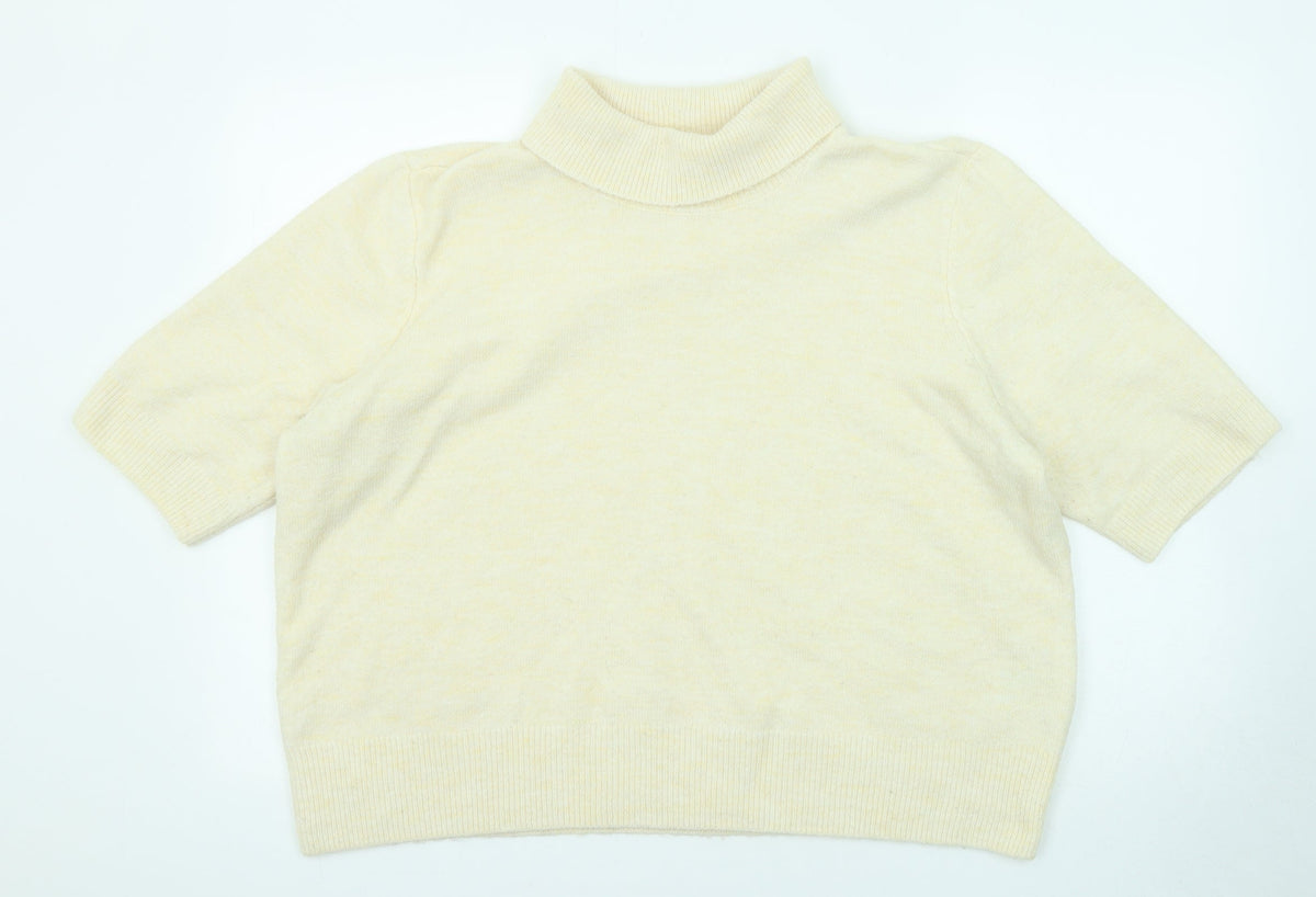 Womens UK Size XL H&M Beige Pullover Jumper