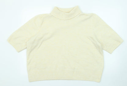 Womens UK Size XL H&M Beige Pullover Jumper