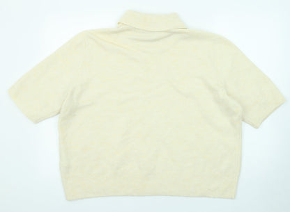Womens UK Size XL H&M Beige Pullover Jumper