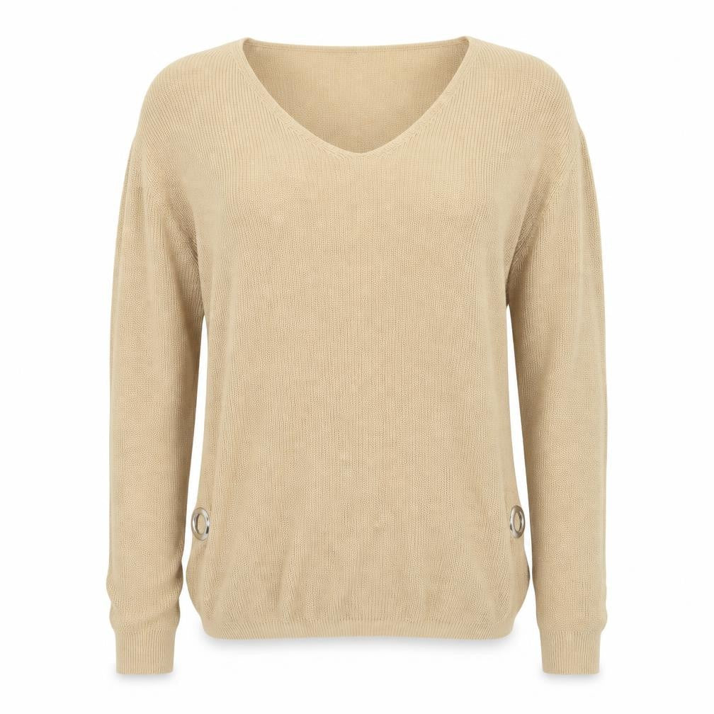 Womens UK Size 10 NEXT Beige Pullover Jumper