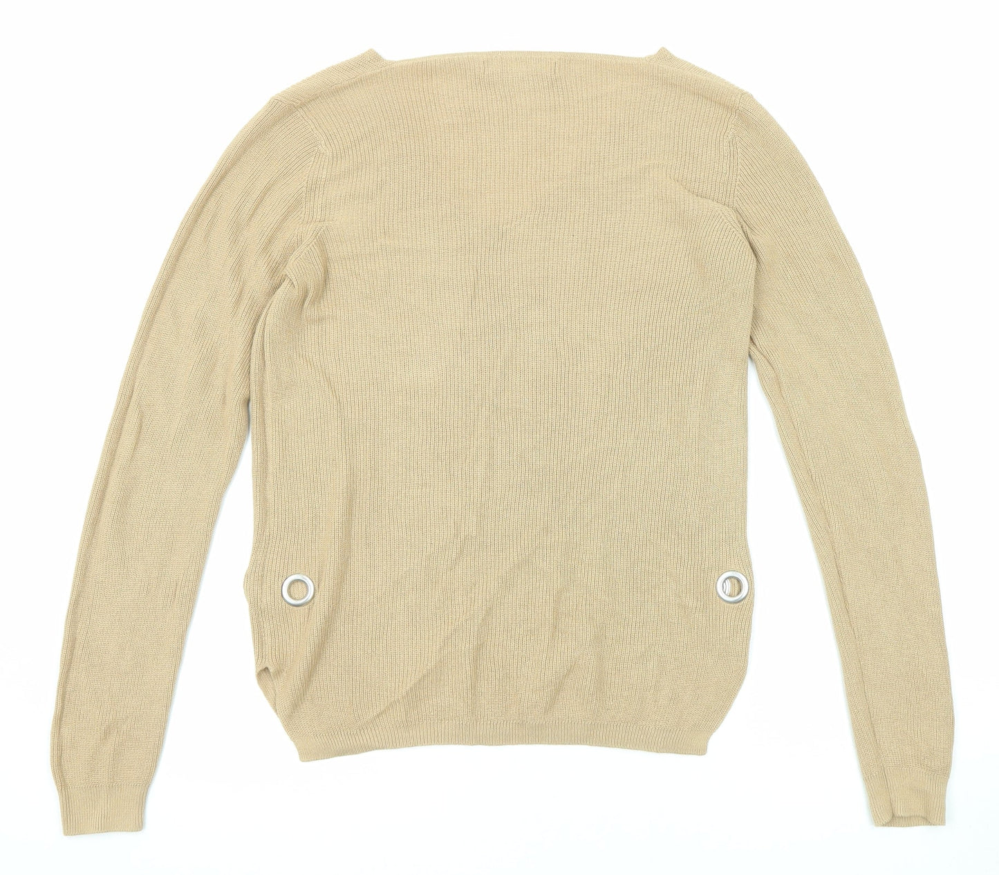 Womens UK Size 10 NEXT Beige Pullover Jumper