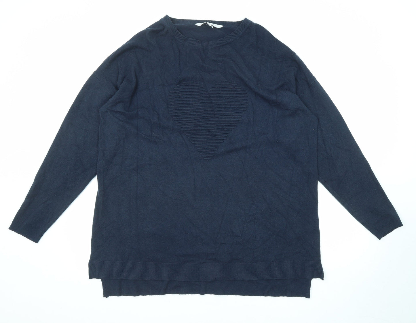 Womens UK Size XL Amara Reya Blue Pullover Jumper