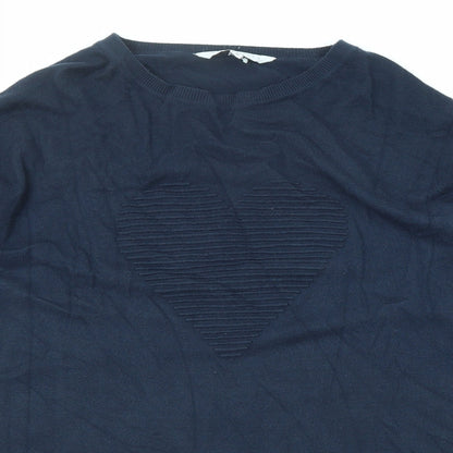 Womens UK Size XL Amara Reya Blue Pullover Jumper
