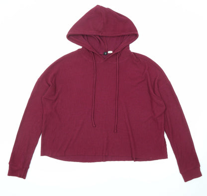 Womens UK Size XS BDG Purple Pullover Jumper