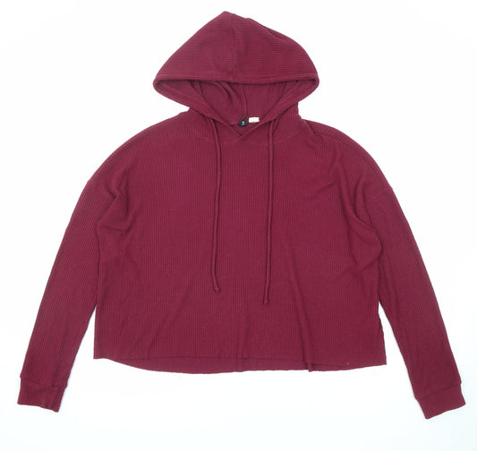 Womens UK Size XS BDG Purple Pullover Jumper