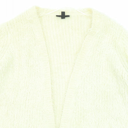Womens UK Size 12 Topshop Beige Cardigan Jumper