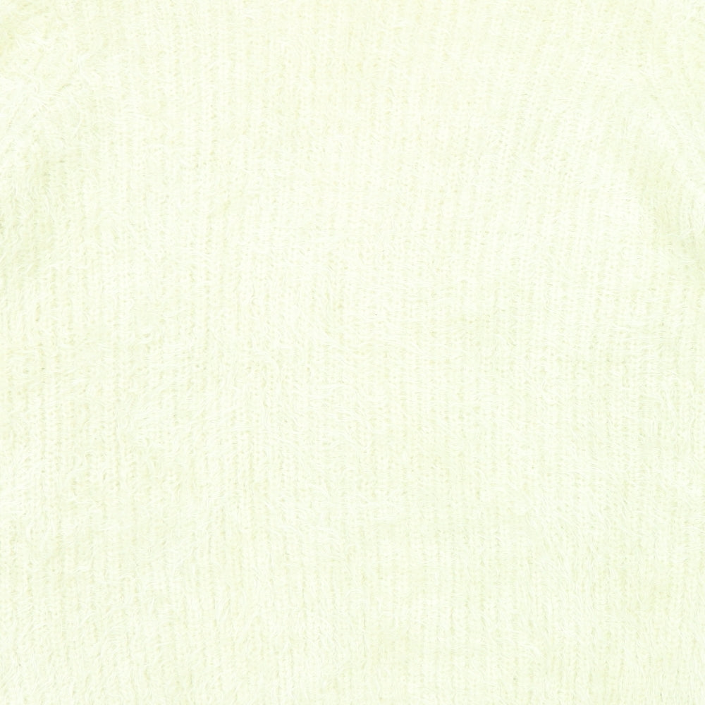 Womens UK Size 12 Topshop Beige Cardigan Jumper