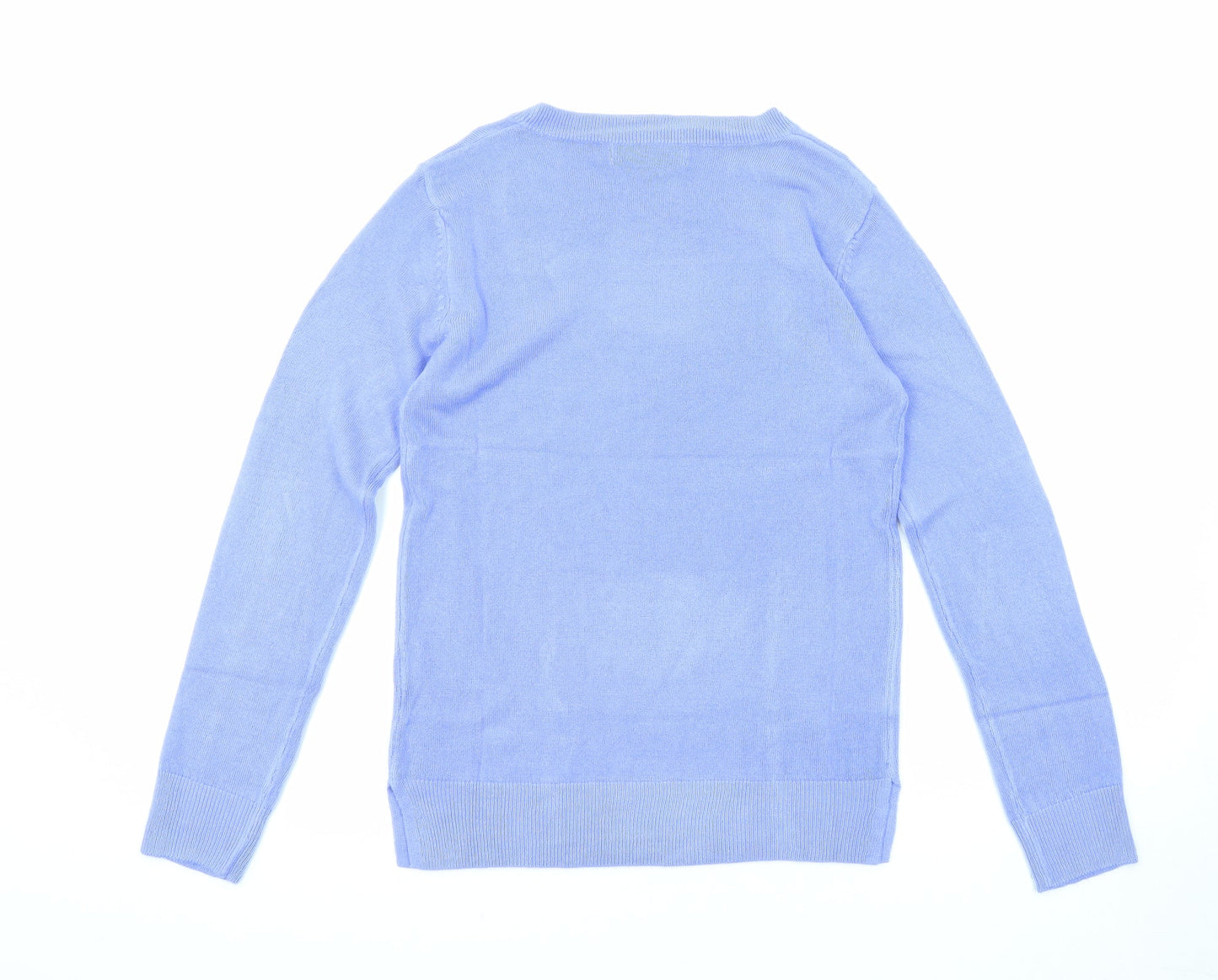 Womens UK Size 6 Marks and Spencer Purple Pullover Jumper