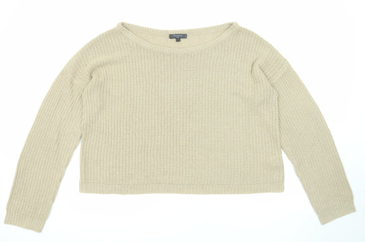 Womens UK Size 22 Missguided Beige Pullover Jumper