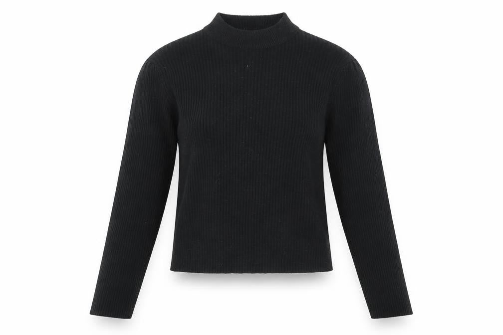 Womens UK Size M Brave Soul Black Pullover Jumper