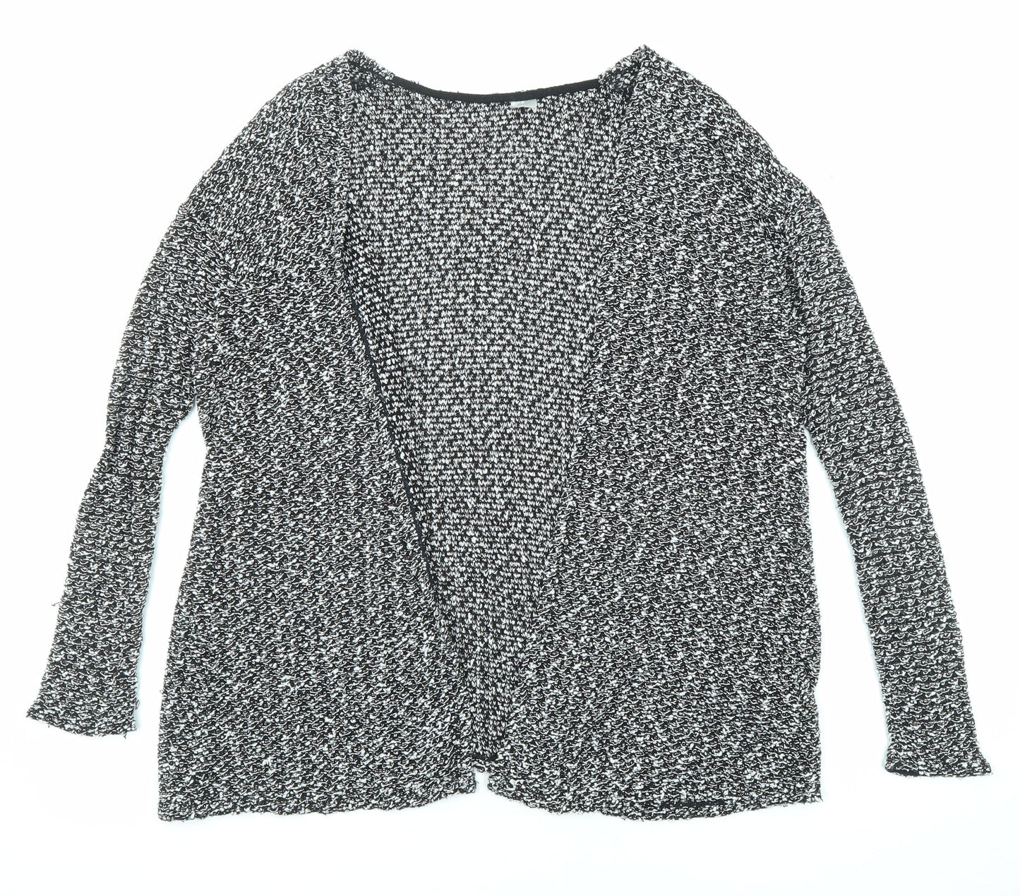 Womens UK Size S Divided by H&M Black Cardigan Jumper