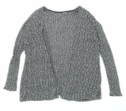 Womens UK Size S Divided by H&M Black Cardigan Jumper