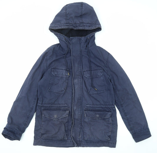 Gap Womens Blue Jacket Size XS Zip