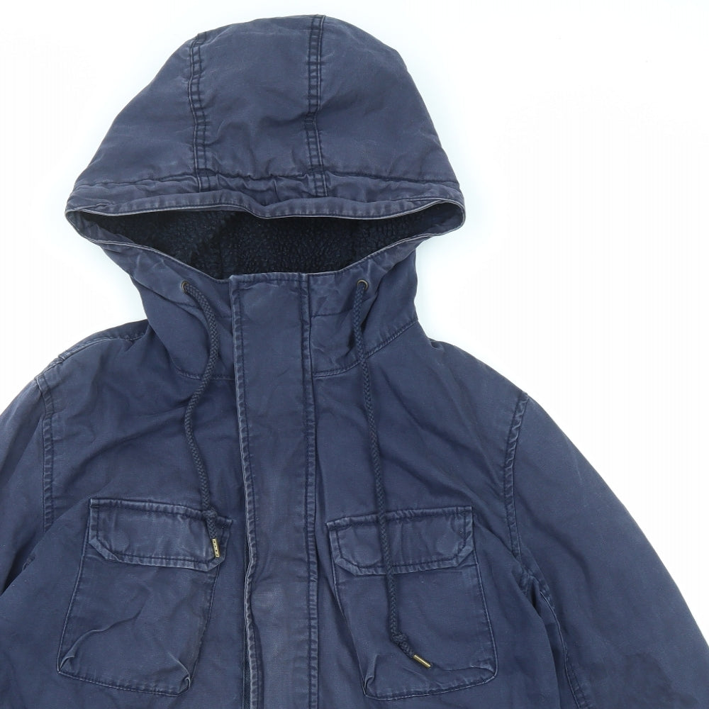 Gap Womens Blue Jacket Size XS Zip